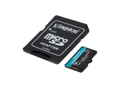 Micro SD Card 1TB Kingston+SD adapter SDCG4/1TB -  200/160 MB/s