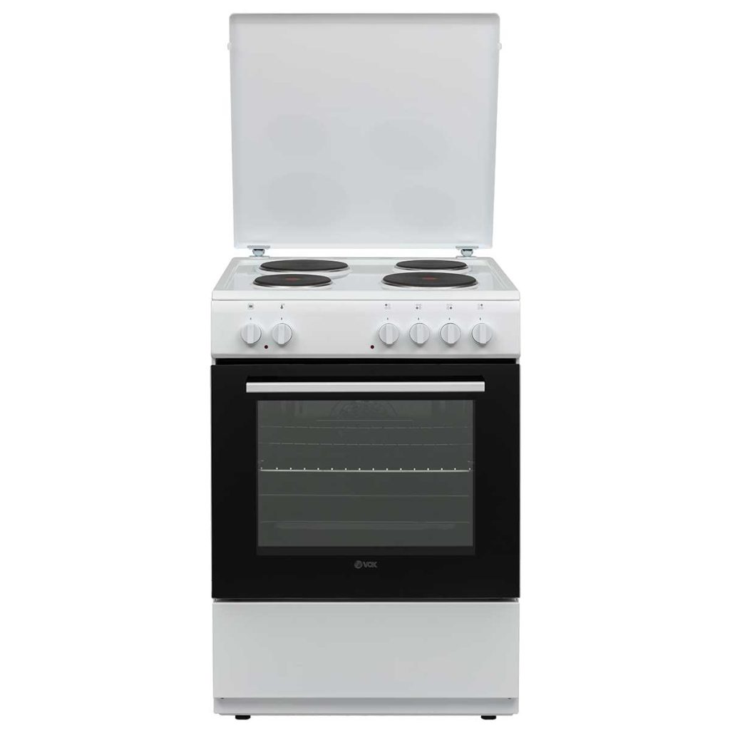 Električni šporet Vox EHT6020WG širina 60cm/4x strujna ringla