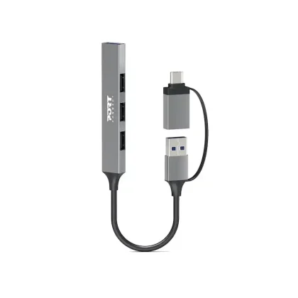 HUB Port Designs USB-C / USB-A  to 4 USB-A ports 480 Mbps SLIM