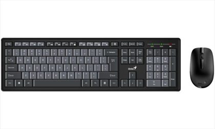 Bežična tastatura+miš Genius KM-8200, US