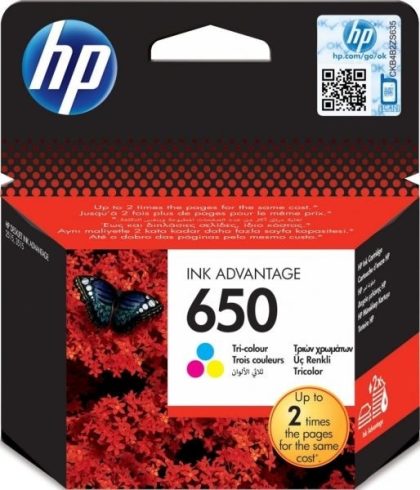 Kertridž HP 650 CZ102AE Color