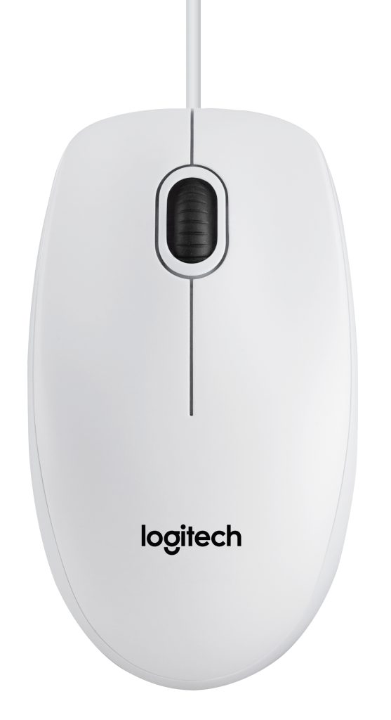 Miš Logitech B100 USB 800dpi, beli - optički