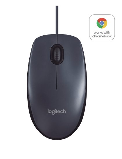Miš Logitech B100 USB 800dpi, crni - optički