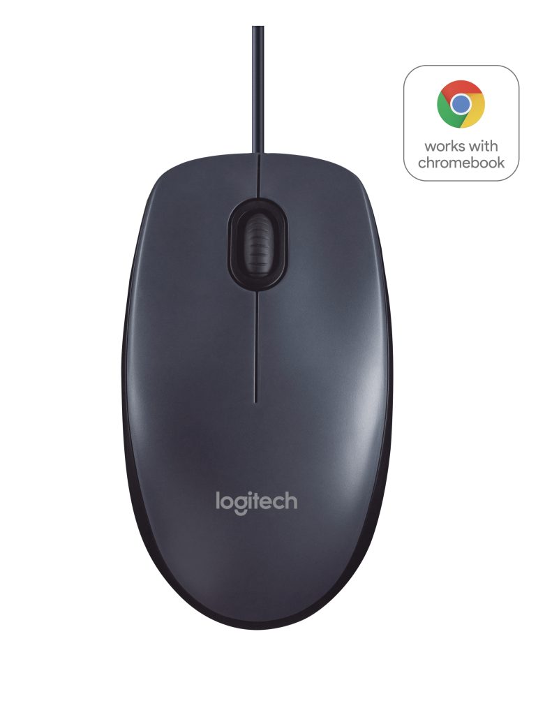 Miš Logitech B100 USB 800dpi, crni - optički