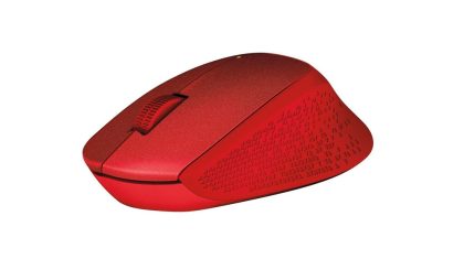 Logitech M330 Silent Plus Wireless mouse Red