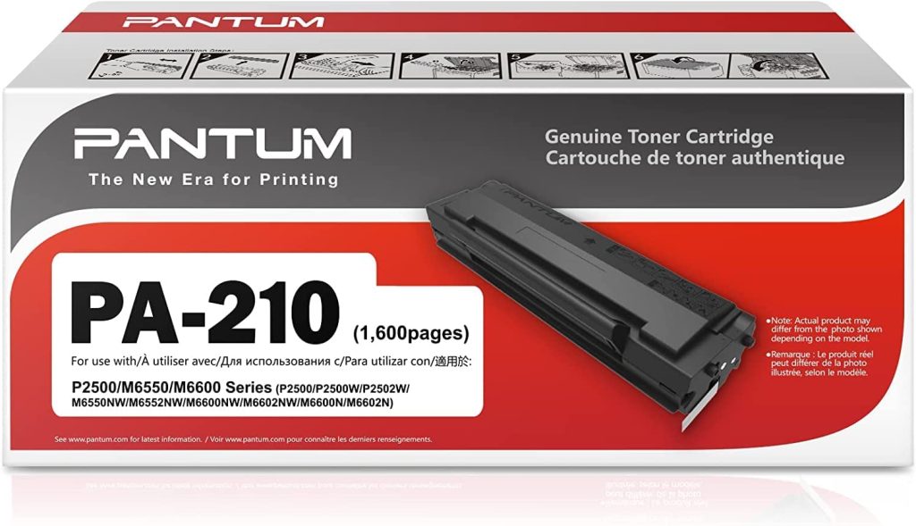 Toner Pantum PA-210 P2500/P2500w/M6500nw/M6550nw 1600str.