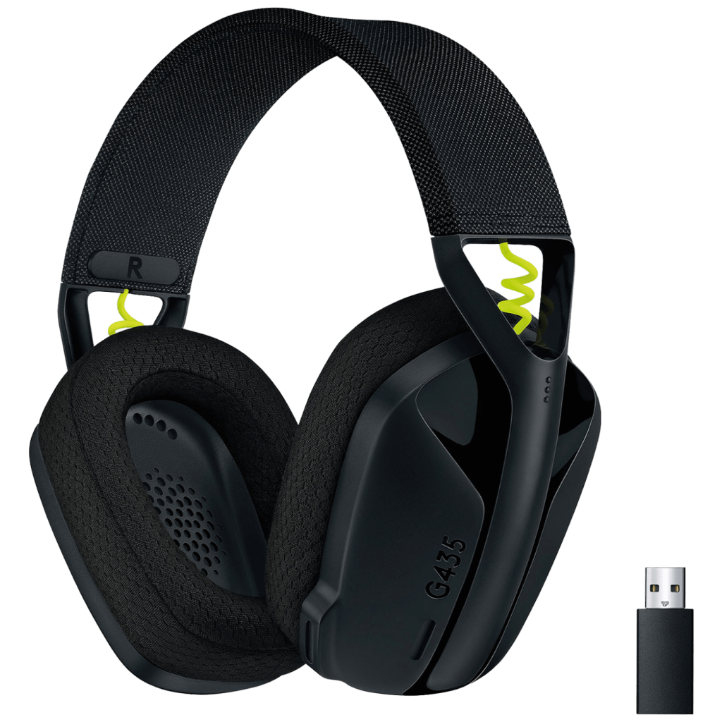 Bežične slušalice sa mikrofonom Logitech G435 Lightspeed crna