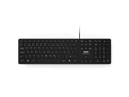 Tastatura Port Designs Executive US/USB-A & USB-C