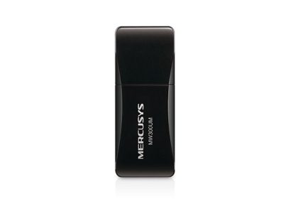 Wireless USB mrežna kartica Mercusys MW300UM N300/2.4GHz/mini usb