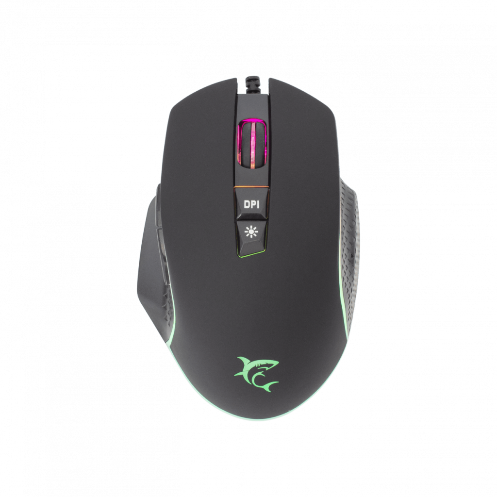 Miš White Shark GM 5009 GARETH Crni 6400DPI