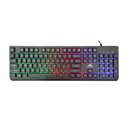 Tastatura Baracuda STARFISH Full Layout/Membranska/RGB/Crna/US
