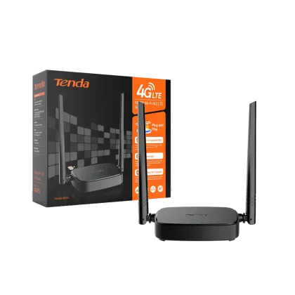 Wireless 4G LTE Router Tenda 4G05 N300/sim slot/1xWan/1x Lan/2 External 4G/3G/2 Internal Wi-Fi Anten