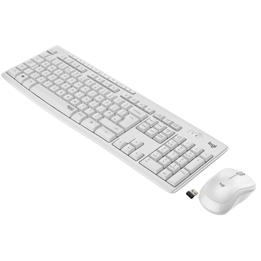 Logitech MK295 Silent Wireless Desktop Off White US