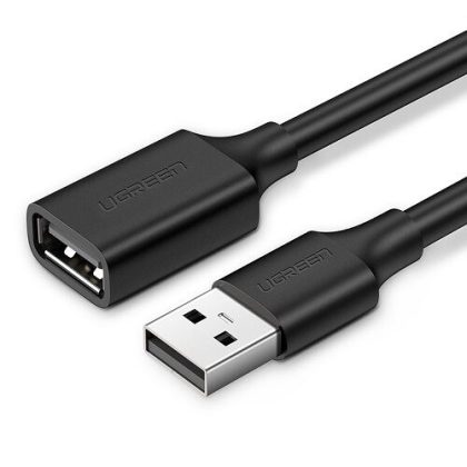 USB produžni kabl 2.0 USB A-USB A M/Ž 5m Ugreen US103 crni