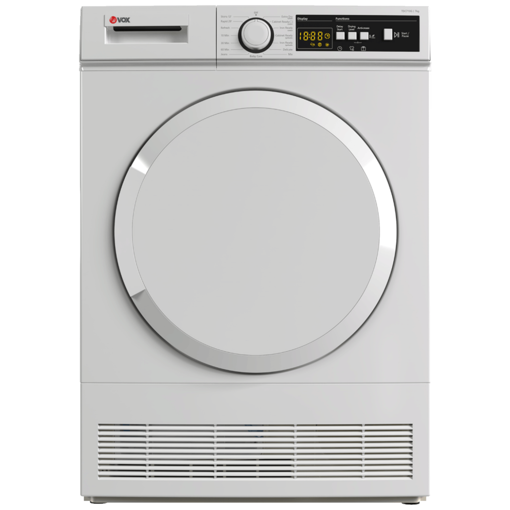 Mašina za sušenje veša Vox TDC-710G kapacitet 7kg/kondezaciona