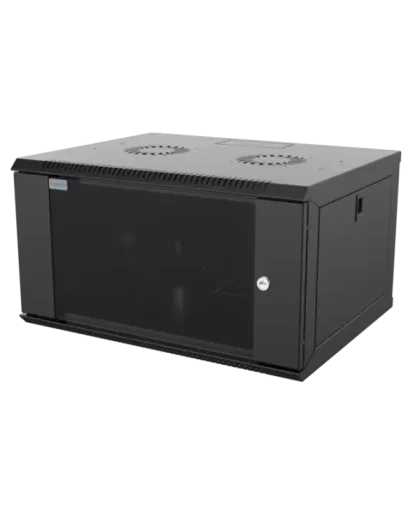 6U/19 rek orman nazidni bravica sa strane sa ključem Mirsan WTC06U45MN-KYK 565mmx450mmx310mm Crni