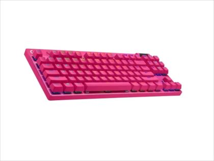 Logitech G PRO X TKL Lightspeed Gaming Keyboard, Pink, US, BT Tactile