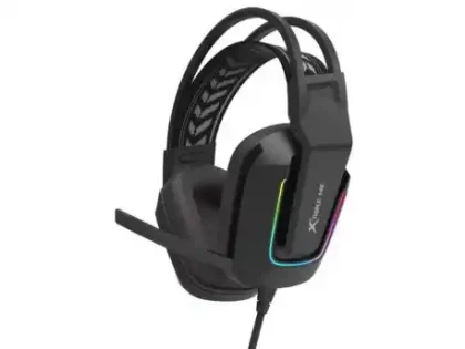 Slušalice sa mikrofonom Xtrike GH712 RGB 3.5 mm crne