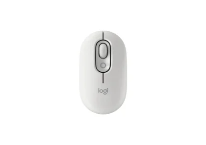 Logitech POP Mouse with emoji - Off White