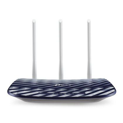 Wireless Router TP-Link Archer C20 AC750 450Mbps/ext x 3/2.4-5GHz/1WAN/4LAN/1USB WDS, WMM, WPS