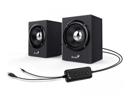 Genius Zvučnici SP-HF385BT, Wood, Black Gray