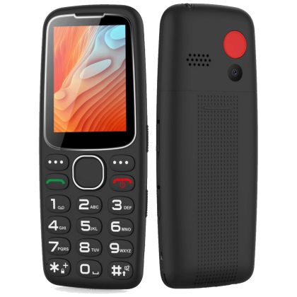 Mobilni telefon Meanit Senior 10 plus crni