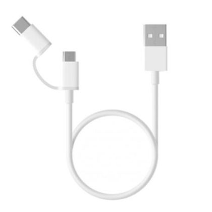 Xiaomi Mi 2-in-1 USB Cable Micro USB to Type C (100cm)
