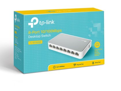 Svič 10/100 8-port TP-Link TL-SF1008D