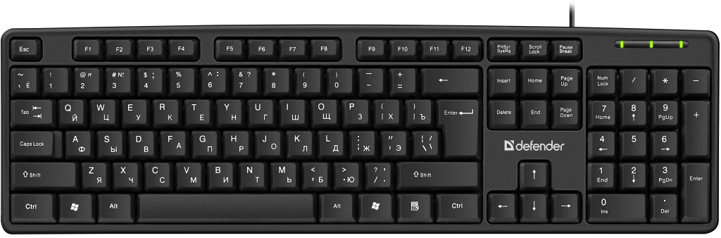 Defender Element HB-520 USB Tastatura Crna