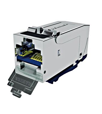 Modul RJ-45 kat. 6A 10G STP (SFB) HSEMRJ6GS2 Schrack