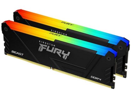 Memorija DDR4 32GB(2x16GB) 3200MHz Kingston Beast RGB KF432C16BB2AK2/32 Fury