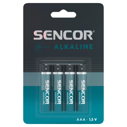 Baterija Sencor LR03 AAA 4BP Alkalna 4/1